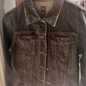 GAP Charcoal Denim Jacket
